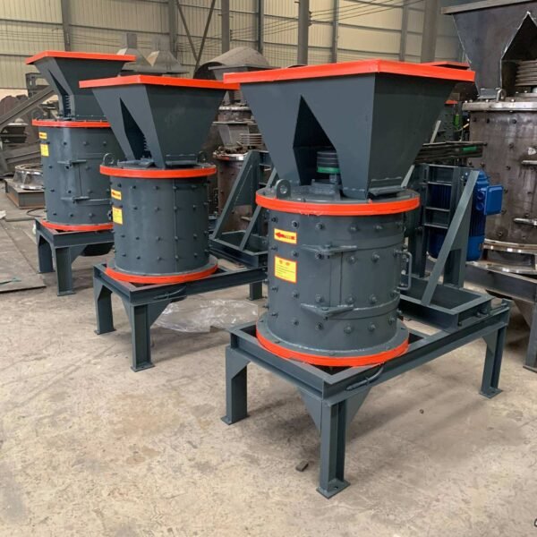Vertical Compound Crusher Diesel Mineral Ore Crusher With High Machinery Efficiency Vertical Composite Crusher