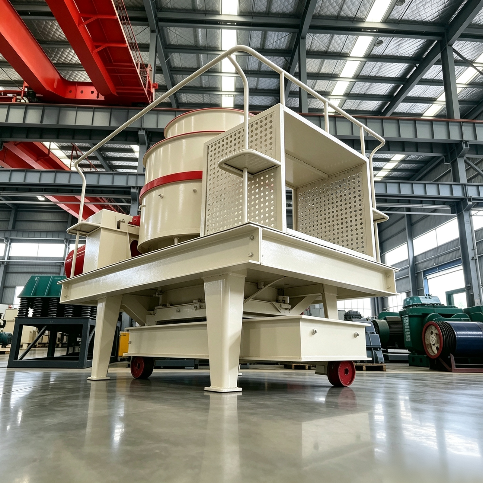VSI Vertical Shaft Impact Crusher Sand Making Machine Artificial Sand Maker for Cobblestone Granite Quartz Stone Crushing Plant - Image 4