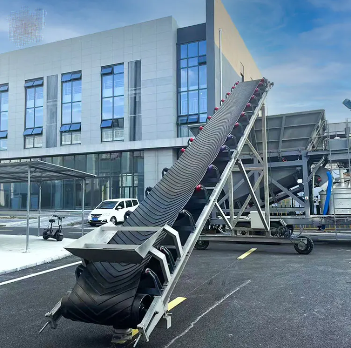 Heavy - Duty Abrasion - Resistant Rubber Conveyor Belts for Cement Industry Sand Mine Stone and Industrial Aggregate - Image 2