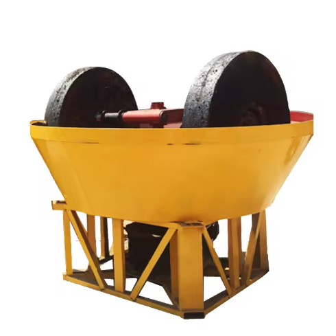 ISO CE Certified Wet Pan Mill 1200 Gold Grinding Machine High Quality Gold Ore Processing for Africa Mining Factory