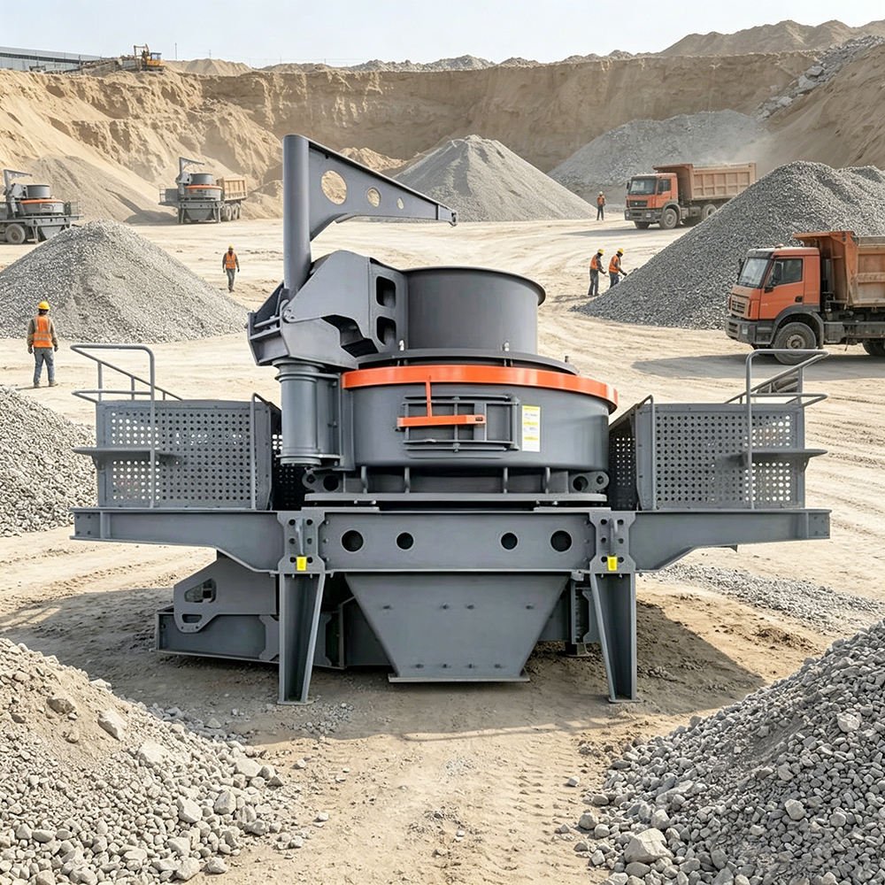 VSI Vertical Shaft Impact Crusher Sand Making Machine Artificial Sand Maker for Cobblestone Granite Quartz Stone Crushing Plant